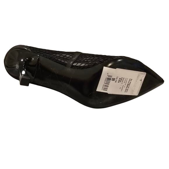 Steve Madden Classie Heel in Black Mesh New Size - Picture 5 of 6